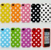 Capinha bolinhas para IPhone 4 4s
